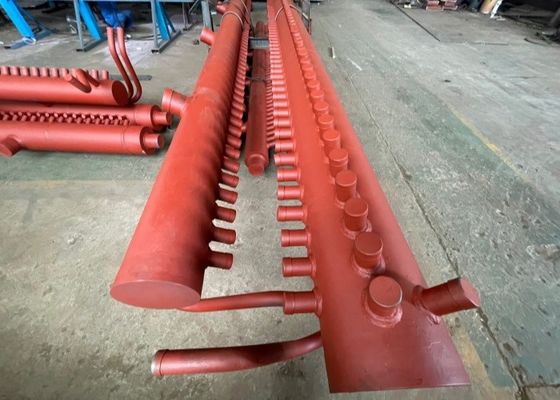 工業用水平型高圧ボイラーヘッダー