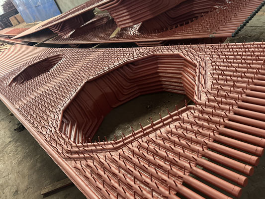 高圧塗装 メムラン水壁ボイラー 高柔軟性