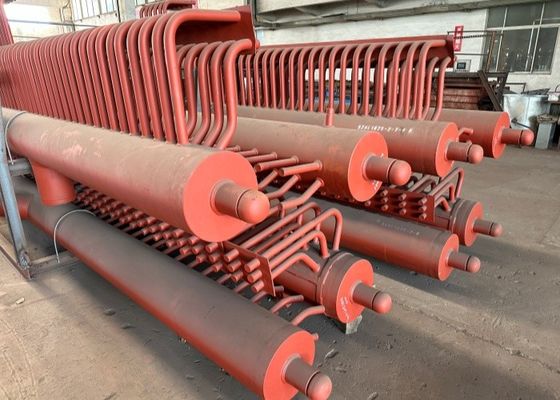 水平型燃料ガスヘッダー 高効率 高熱伝送